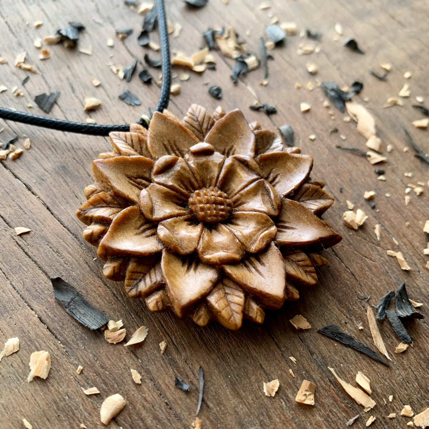 Mandala Flower Pendant