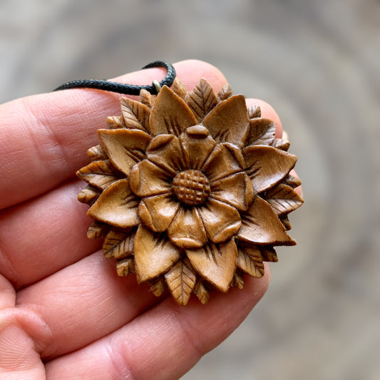 Mandala Flower Pendant