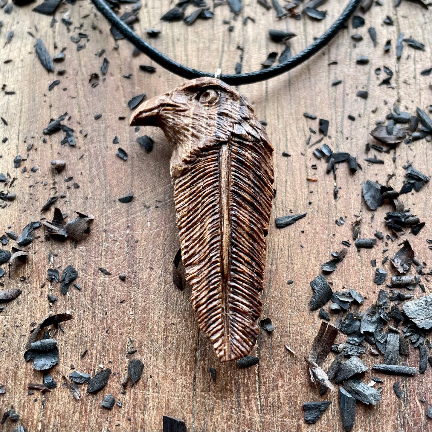 Hawk Totem Pendant