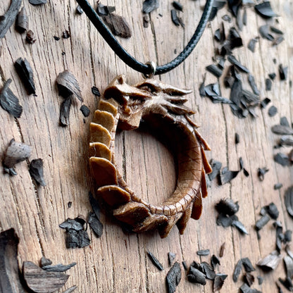 Dragon Ouroboros Pendant – Eternal Cycle Of Power