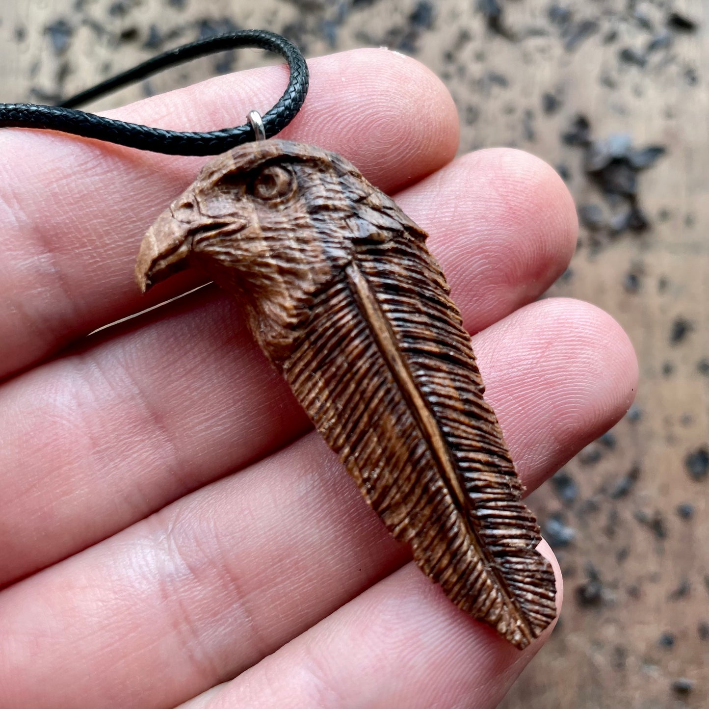 Hawk Totem Pendant