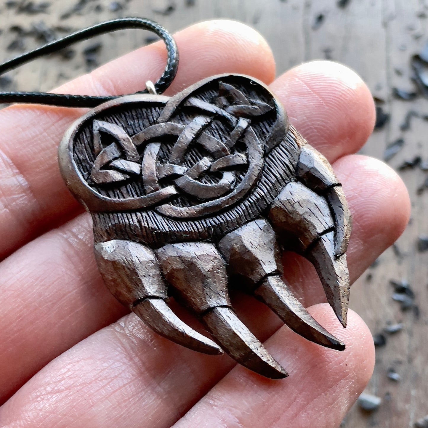 Bear Paw Pendant – Strength and Path