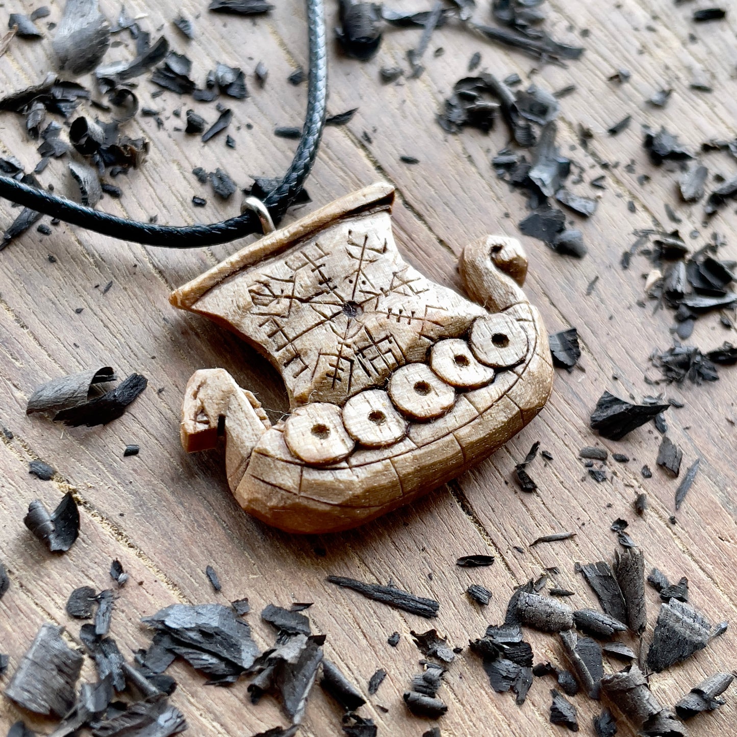 Drakkar Viking Ship Pendant