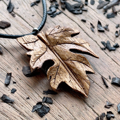Maple Leaf Pendant - Ember Spirit