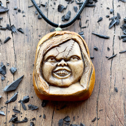 Halloween Pendant – Chucky's Doll Face