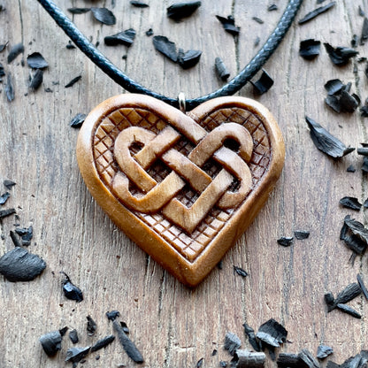 Celtic Knots Heart Pendant