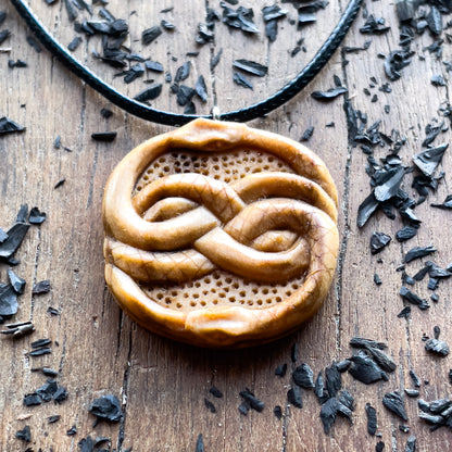 Ciondolo serpente celtico Uroboro