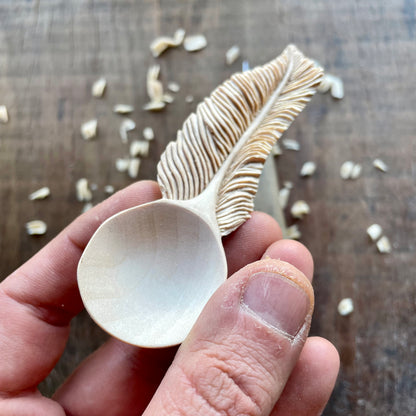 Feather Coffee Spoon