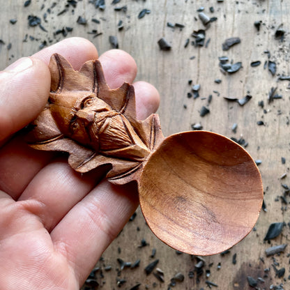 Oak Leaf Spirit Coffee Spoon