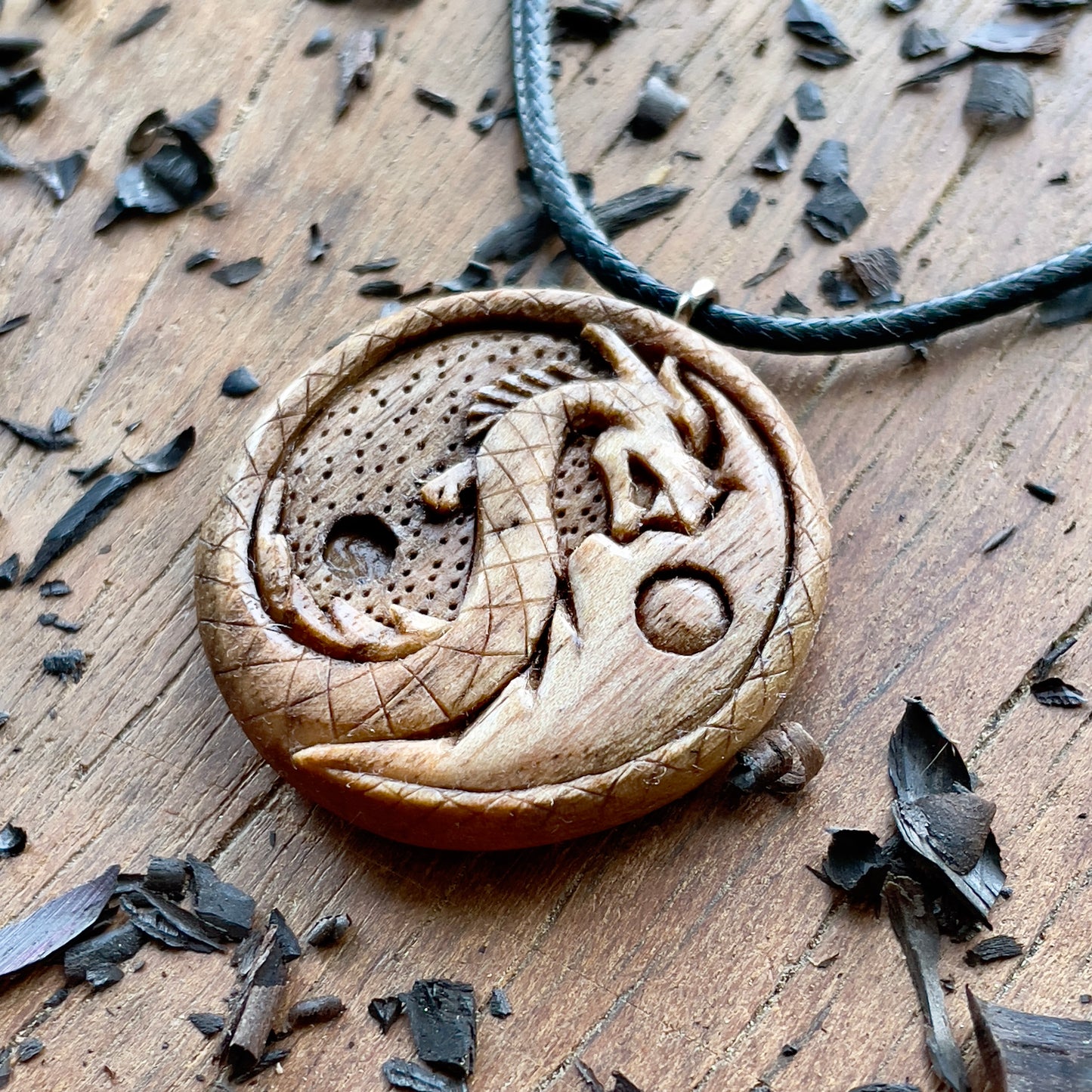 Dragon Yin-Yang Pendant