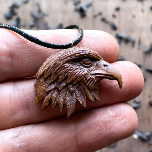 Hawk’s Head Pendant