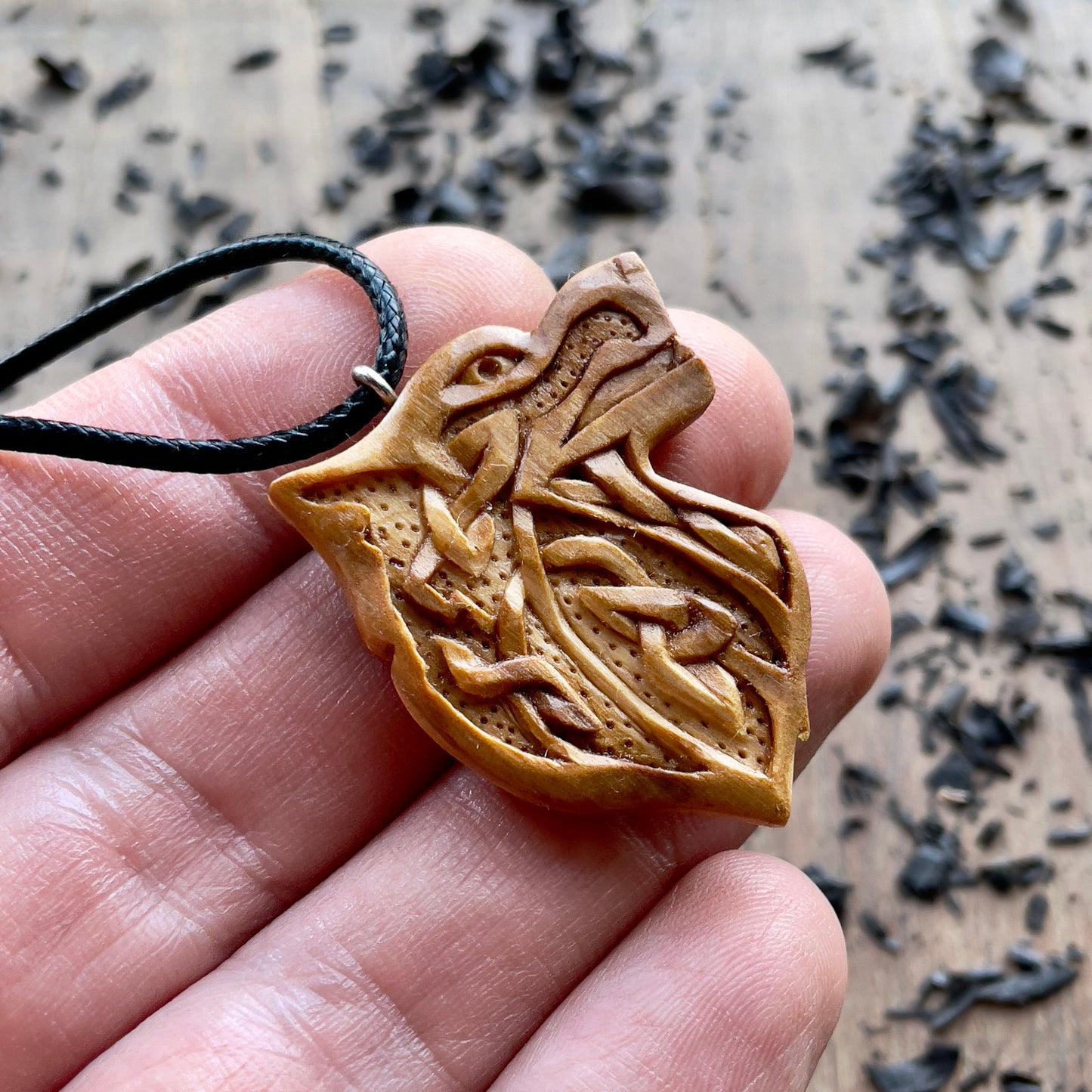 Norse Wolf Pendant