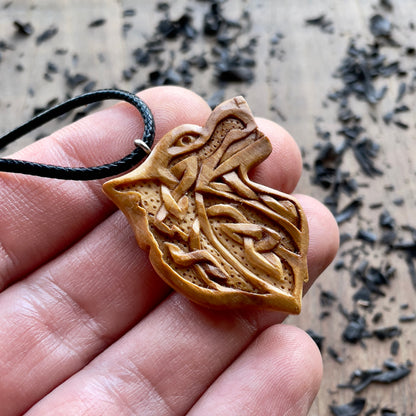 Norse Wolf Pendant