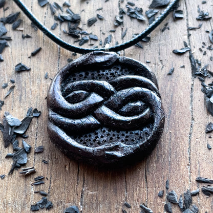 Ciondolo serpente celtico Uroboro