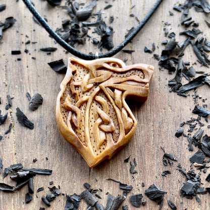 Norse Wolf Pendant