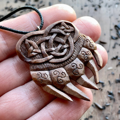 Bear Paw Pendant – Strength and Path