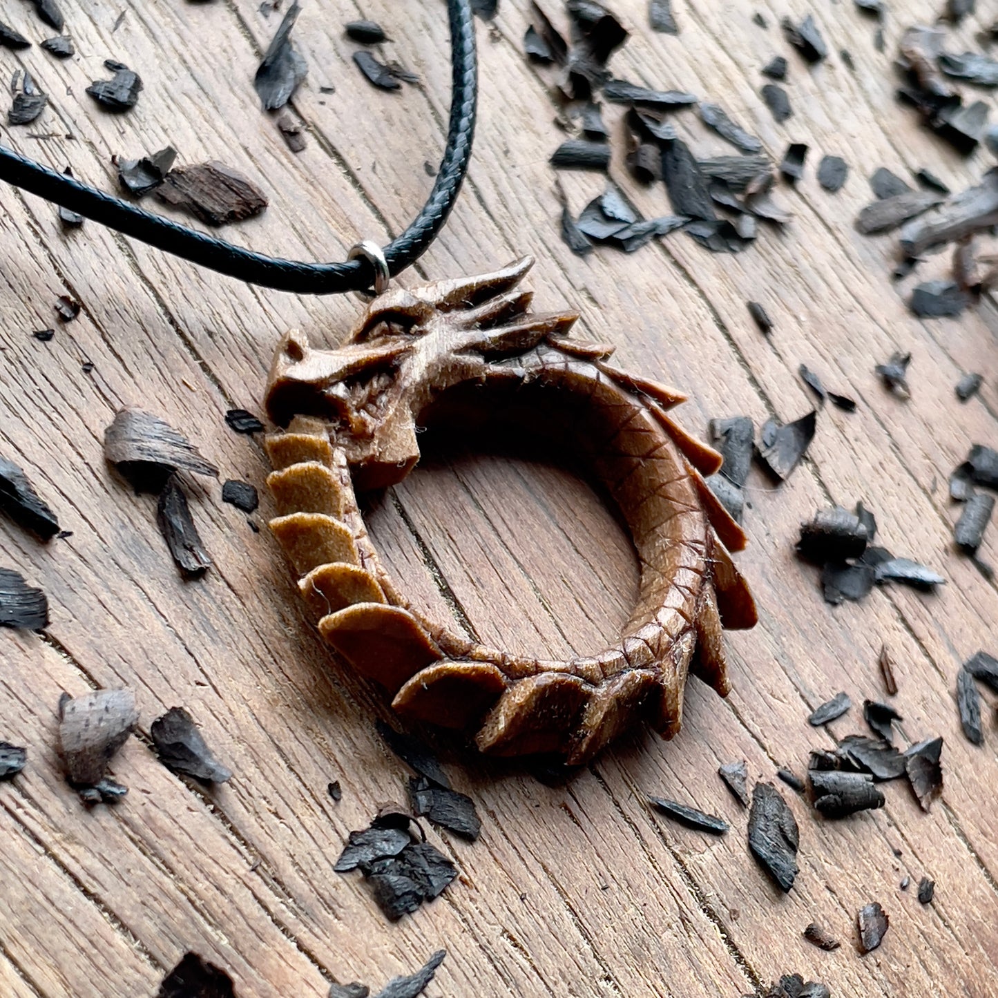 Dragon Ouroboros Pendant – Eternal Cycle Of Power