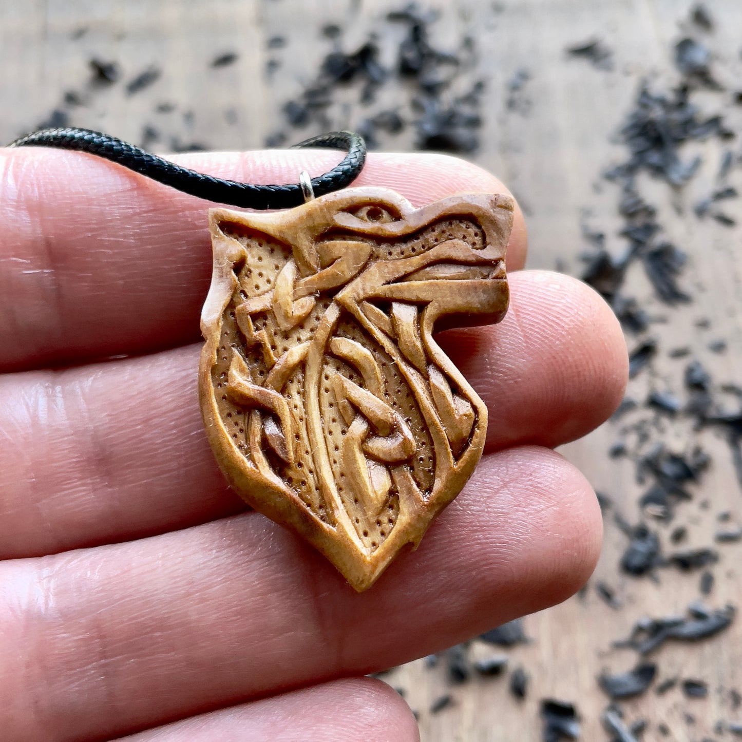 Norse Wolf Pendant