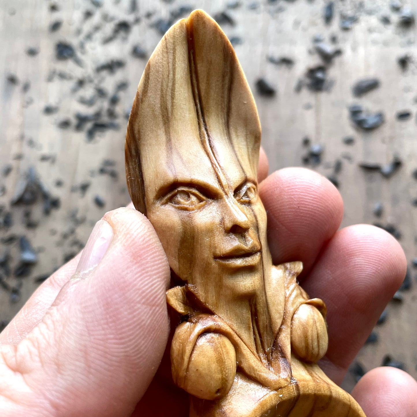 Olive Leaf Spirit Coffee Spoon