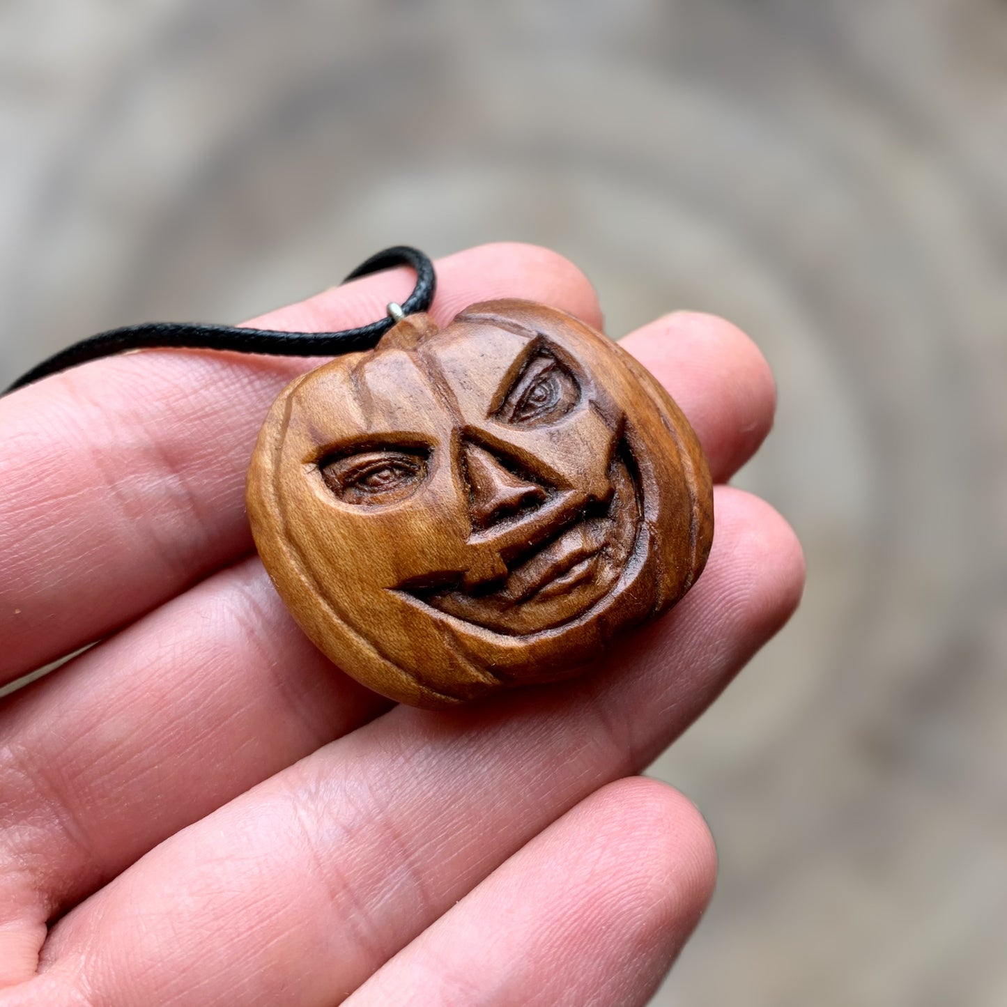 Pumpkin's Face Pendant