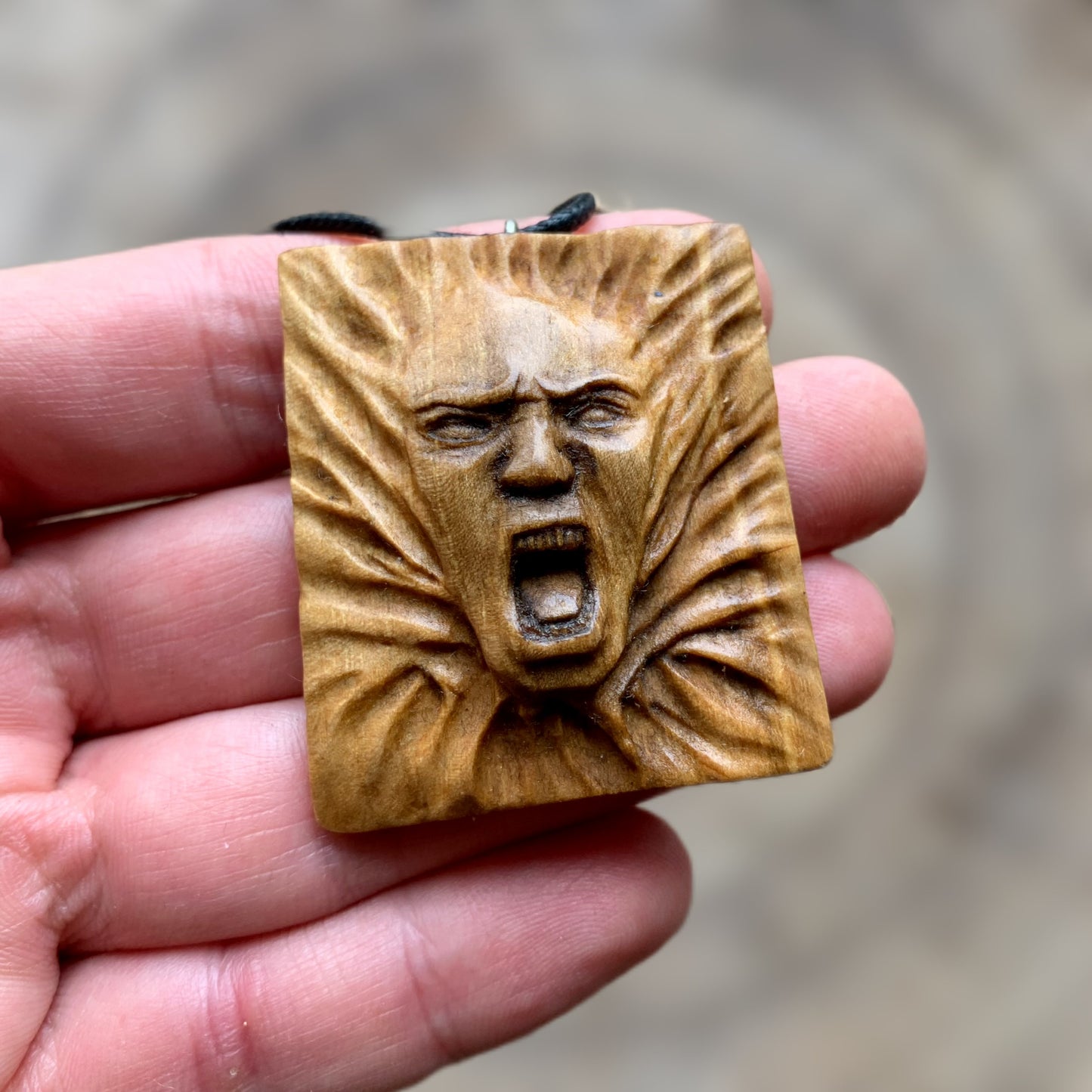 Imprisoned Wood Spirit Pendant