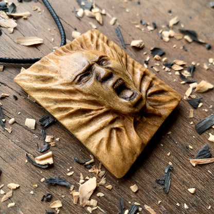 Imprisoned Wood Spirit Pendant