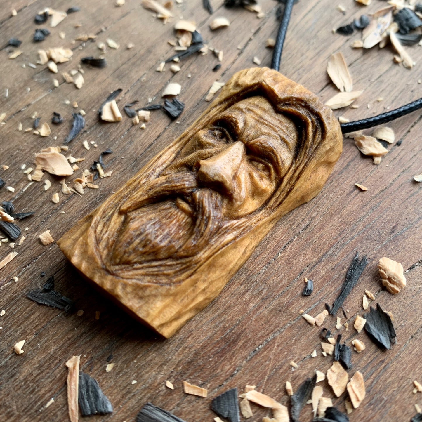 Wooden Spirit Pendant