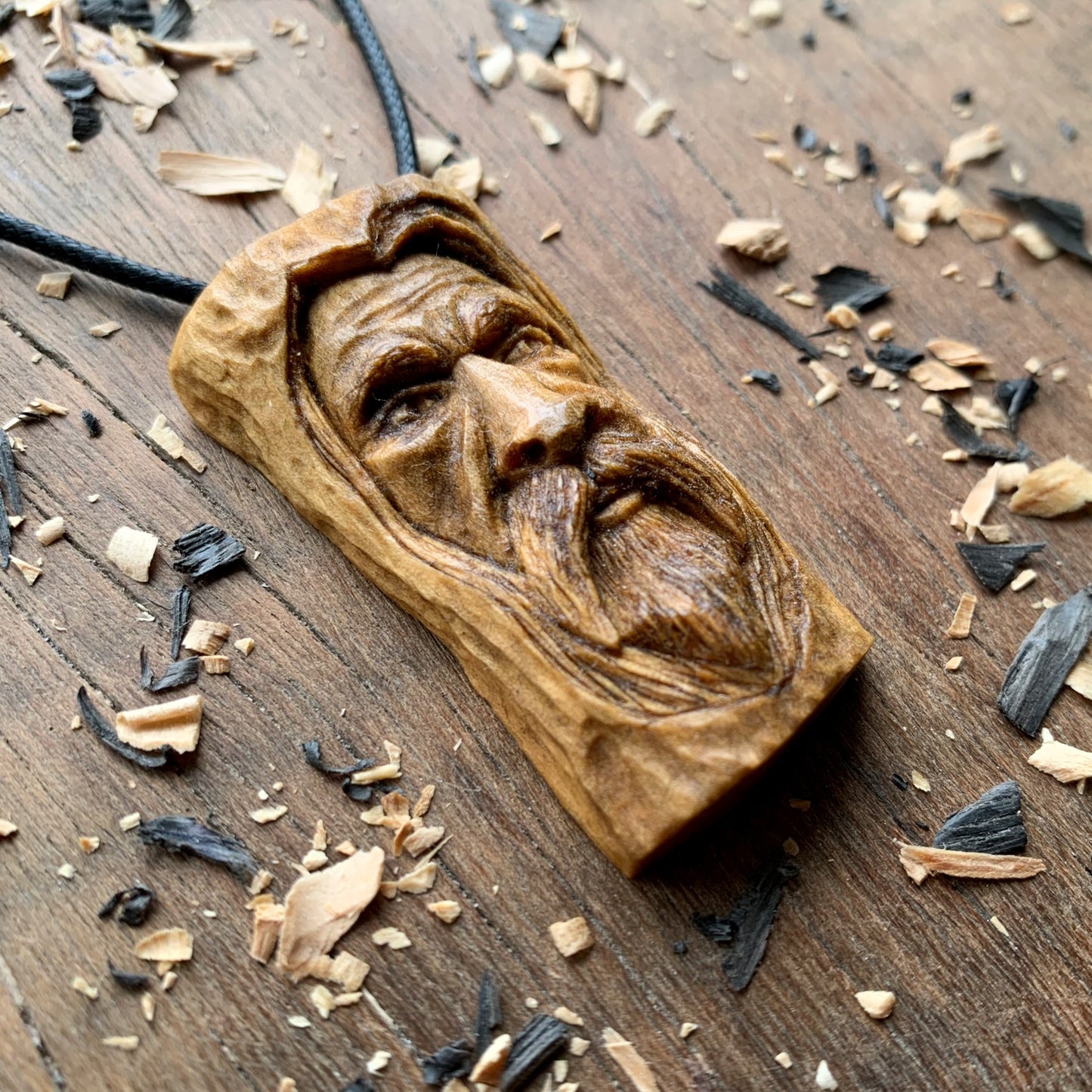 Wooden Spirit Pendant