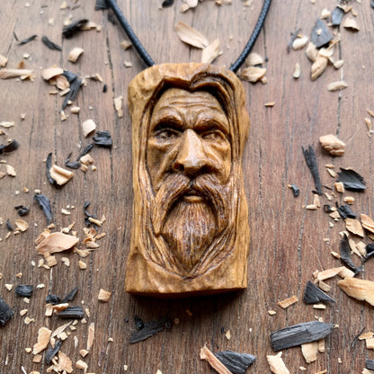 Wooden Spirit Pendant