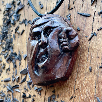 Halloween Pendant – Punch On Face