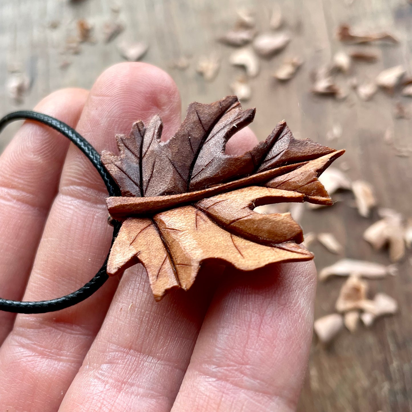 Maple Leaf Pendant - Autumn Spirit