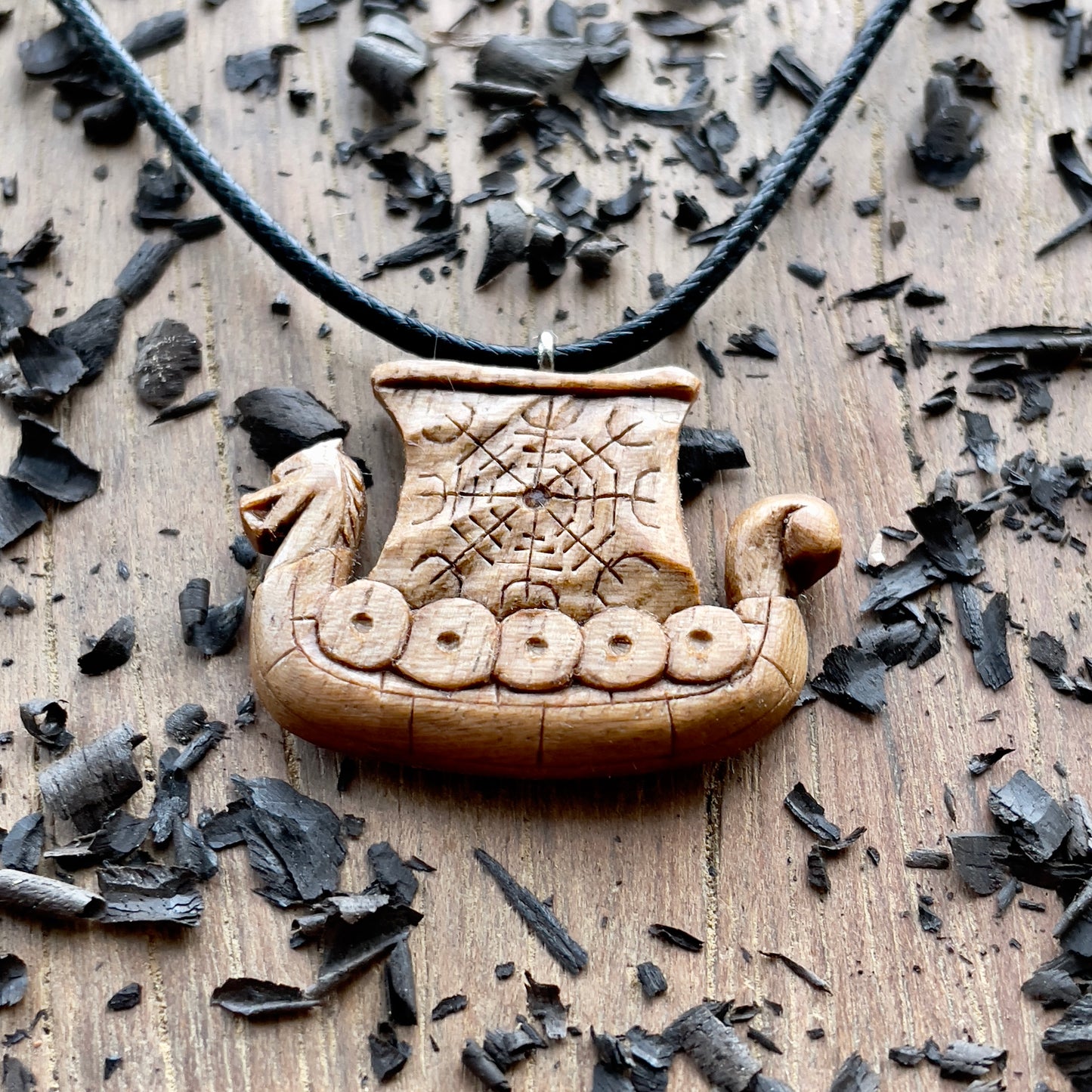 Drakkar Viking Ship Pendant