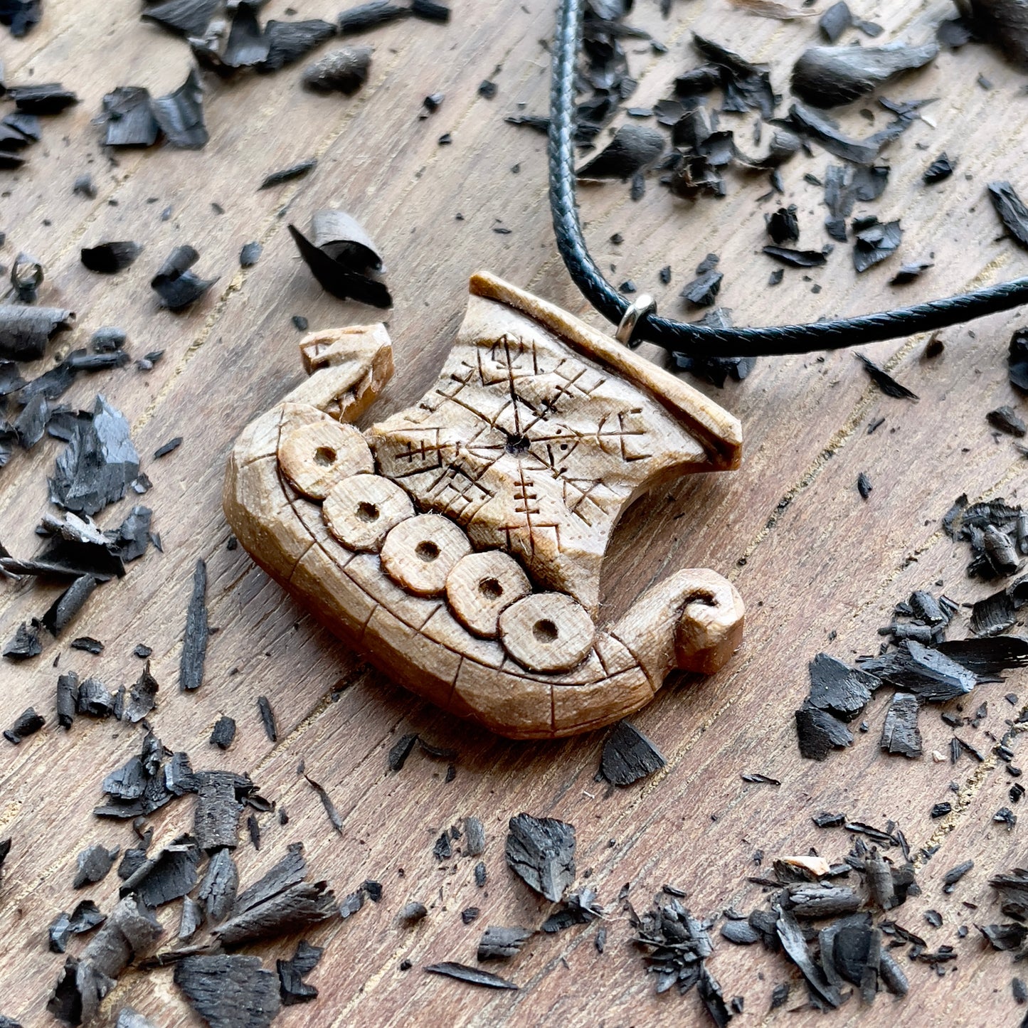 Drakkar Viking Ship Pendant
