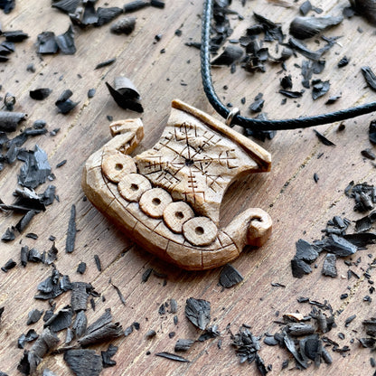 Drakkar Viking Ship Pendant