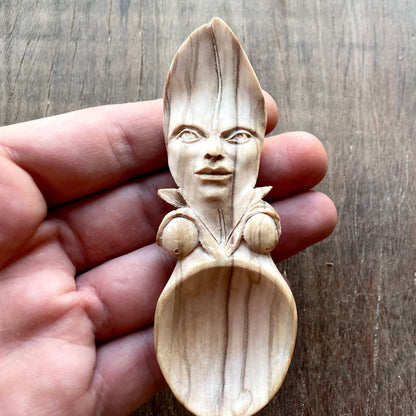 Olive Leaf Spirit Coffee Spoon
