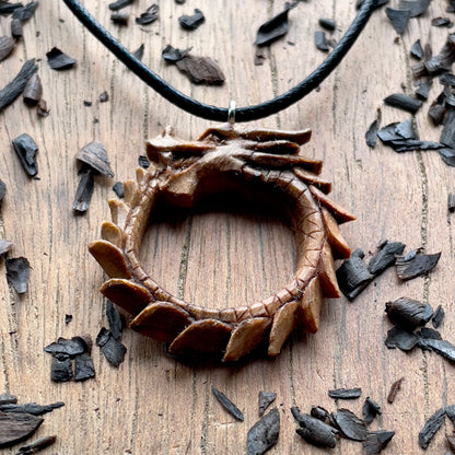 Dragon Ouroboros Pendant – Eternal Cycle Of Power
