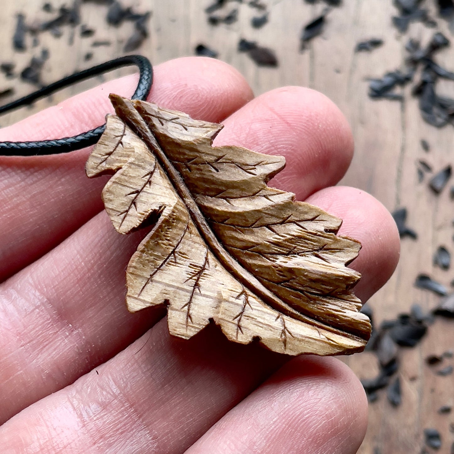 Oak Leaf Pendant - Rooted Spirit