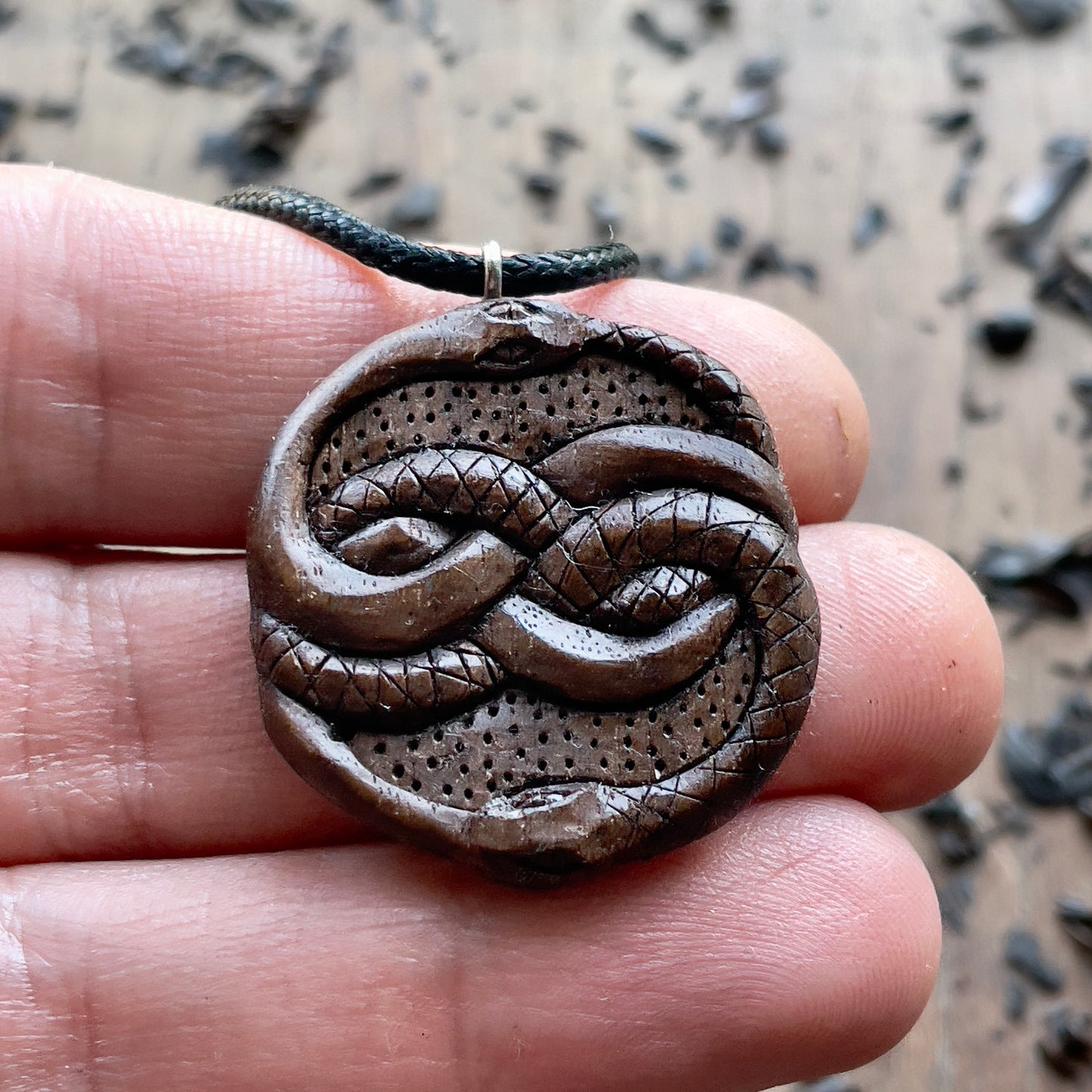 Auryn Ouroboros Pendant Style 2