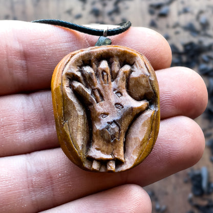 Halloween Pumpkin Pendant – Zombie Hand