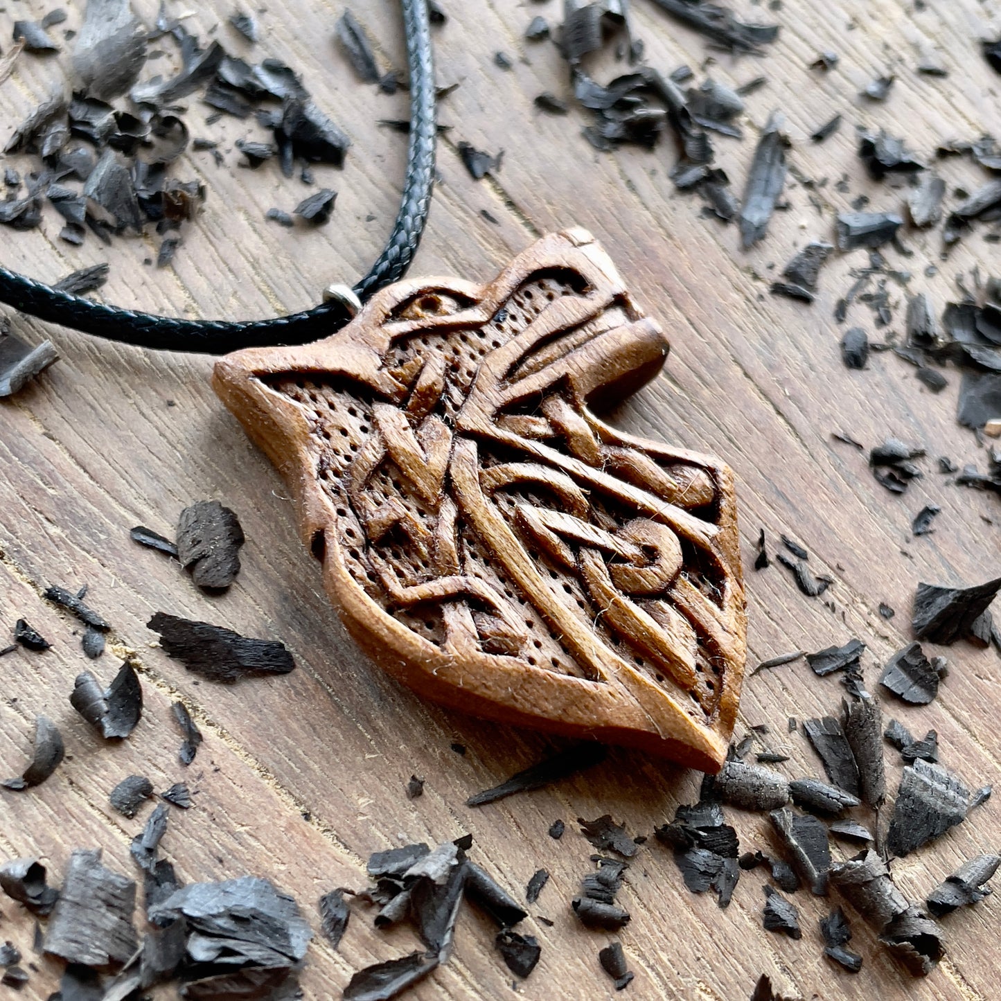 Norse Wolf Pendant