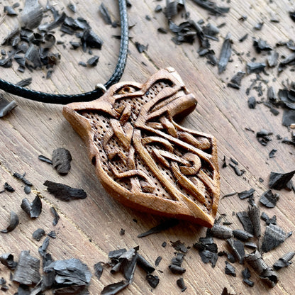 Norse Wolf Pendant