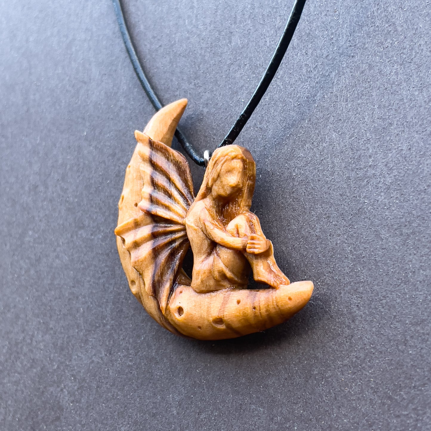 Fairy on The Moon Pendant