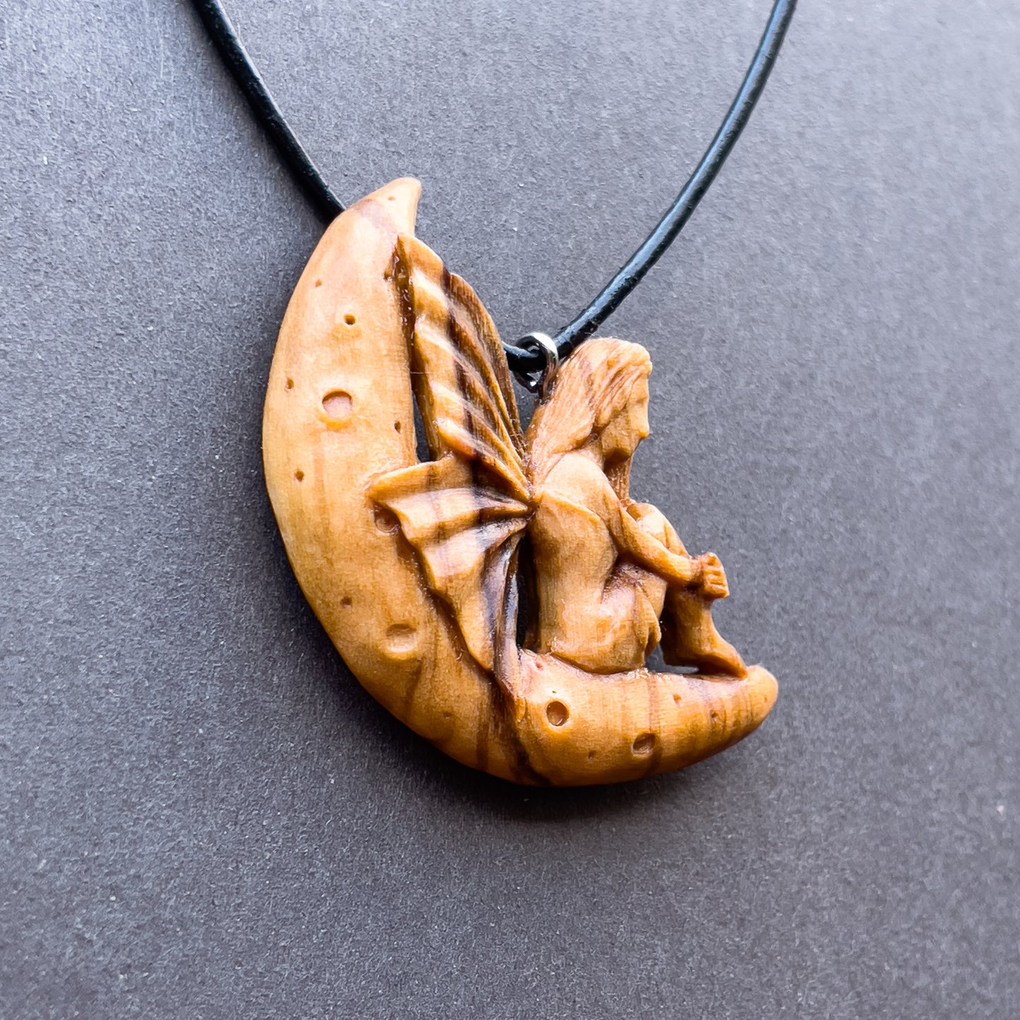 Fairy on The Moon Pendant