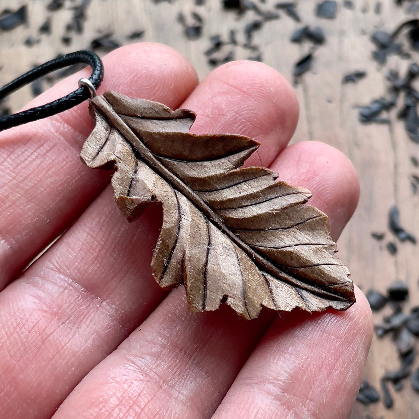 Oak Leaf Pendant - Rooted Spirit
