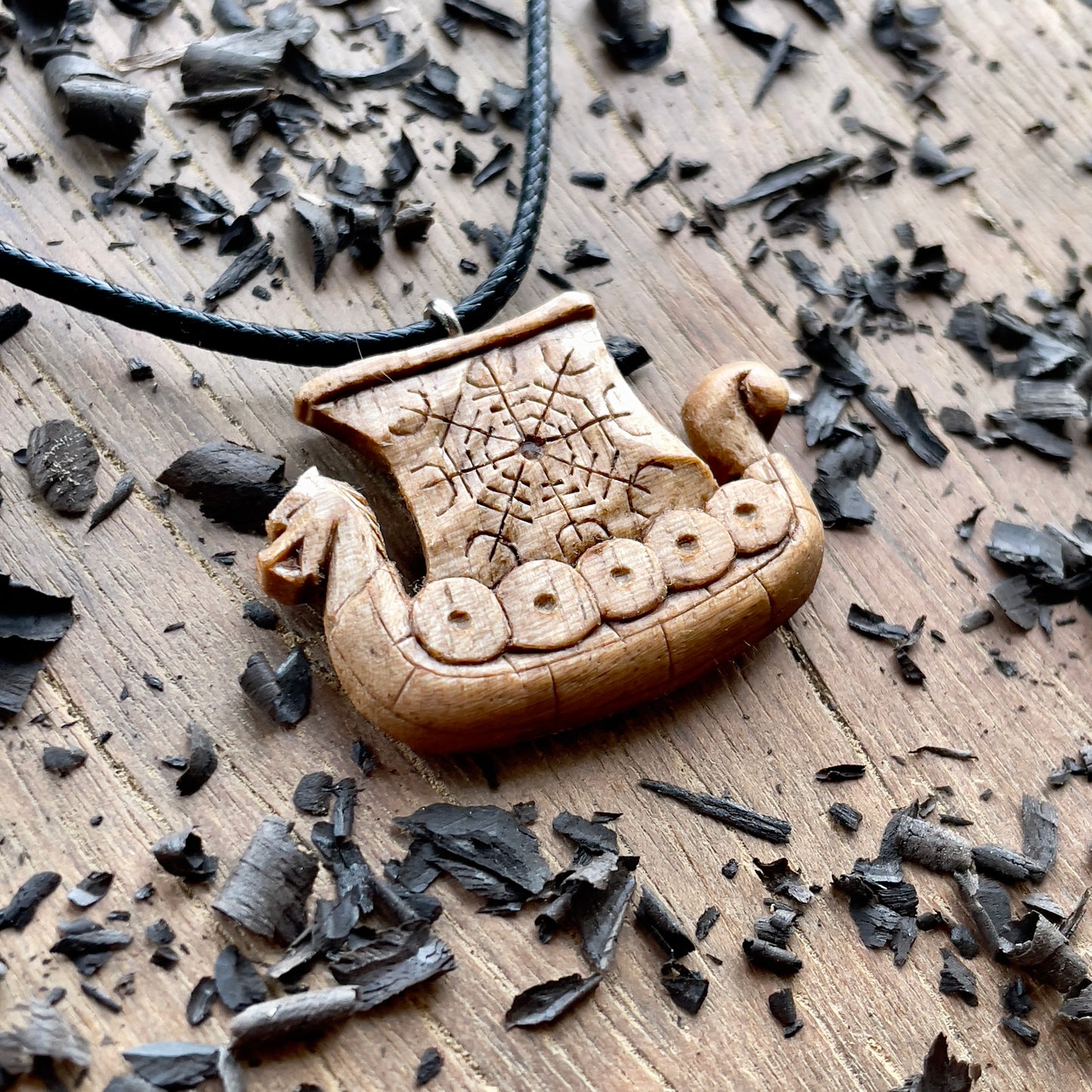 Drakkar Viking Ship Pendant