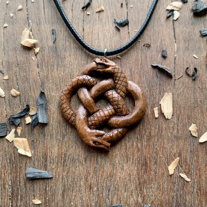 Ouroboros Snakes Pendant