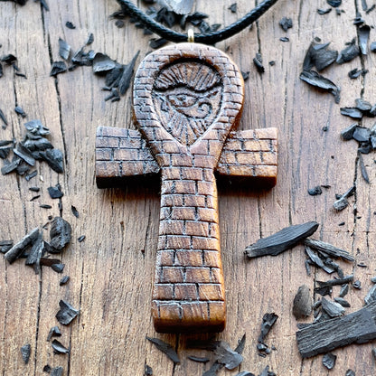 Ankh With Eye Of Horus Pendant