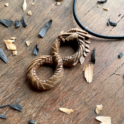 Uroboro Dragon Pendant