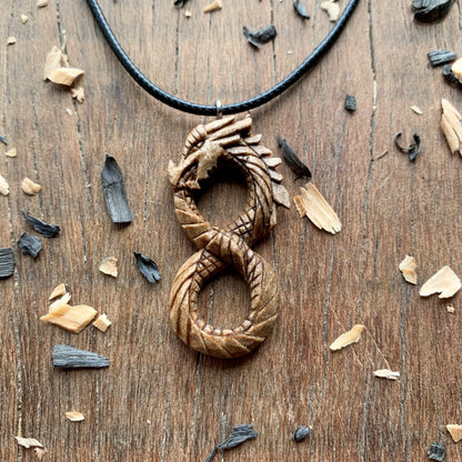 Uroboro Dragon Pendant