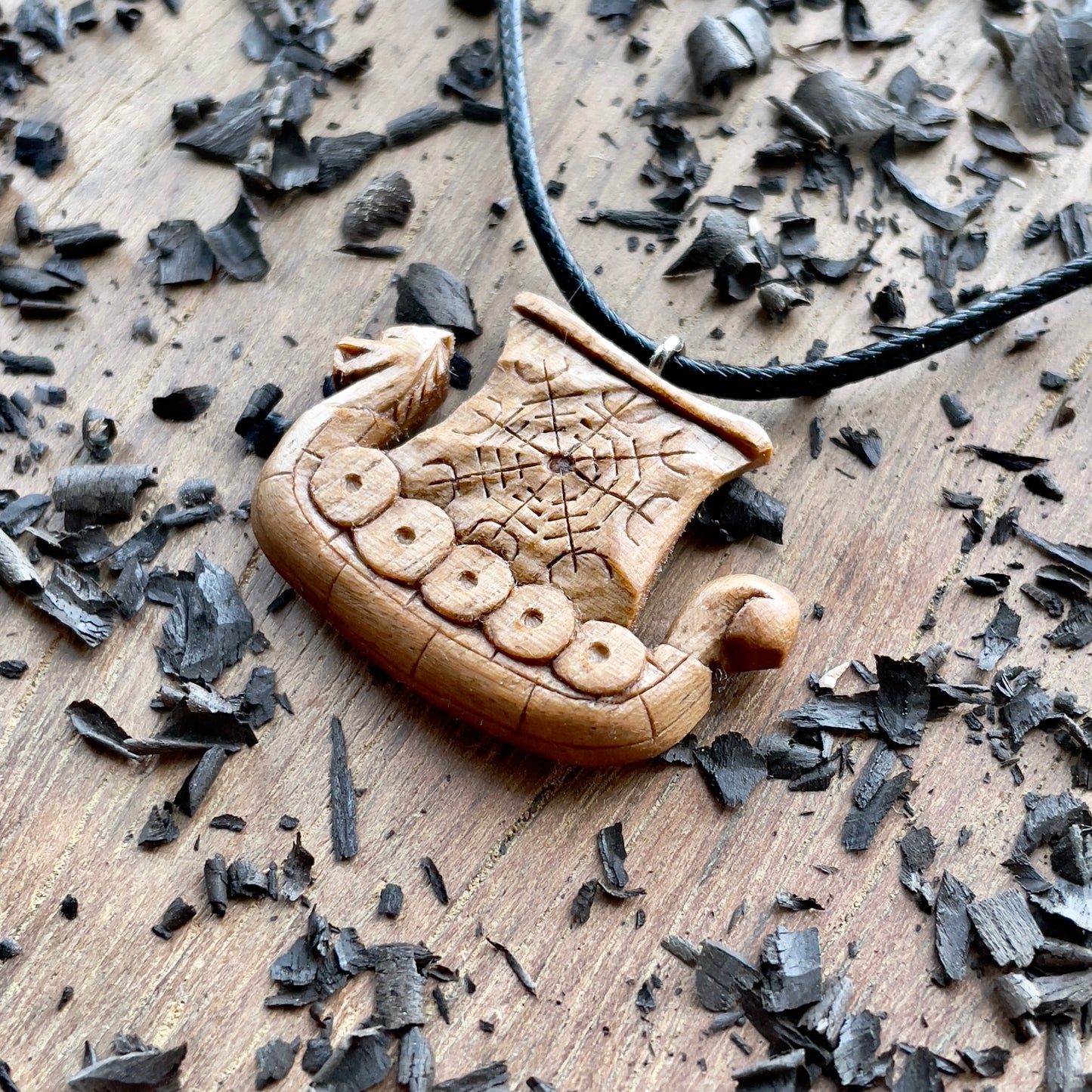 Drakkar Viking Ship Pendant